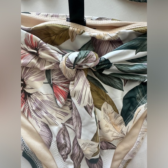 Vici Floral Tie Waist Bikini Small - Picture 4 of 6